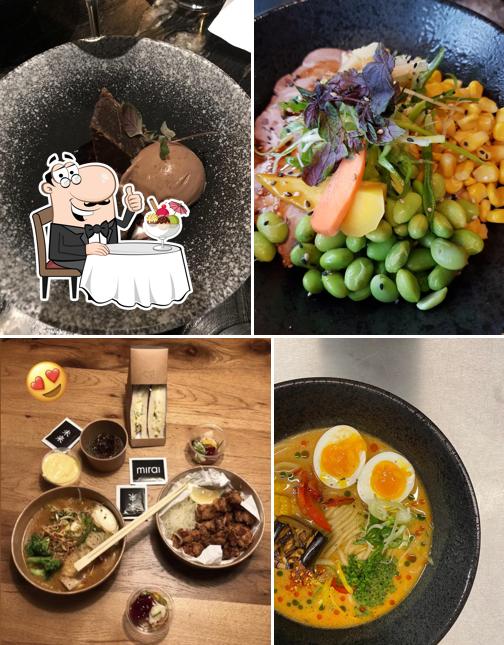 Mirai offre un'ampia gamma di dessert