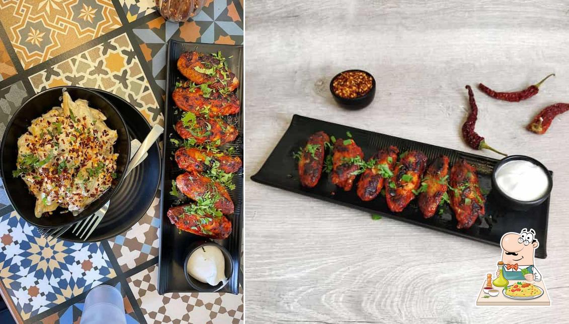 Food at Pizza Valley