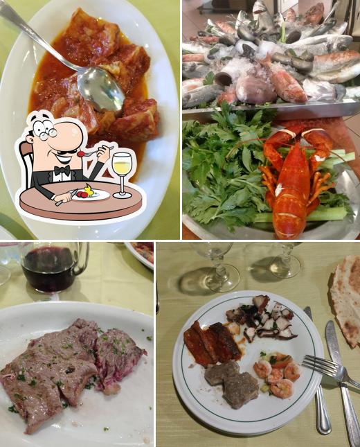 Platti al Ristorante Quadrifoglio Da Franco