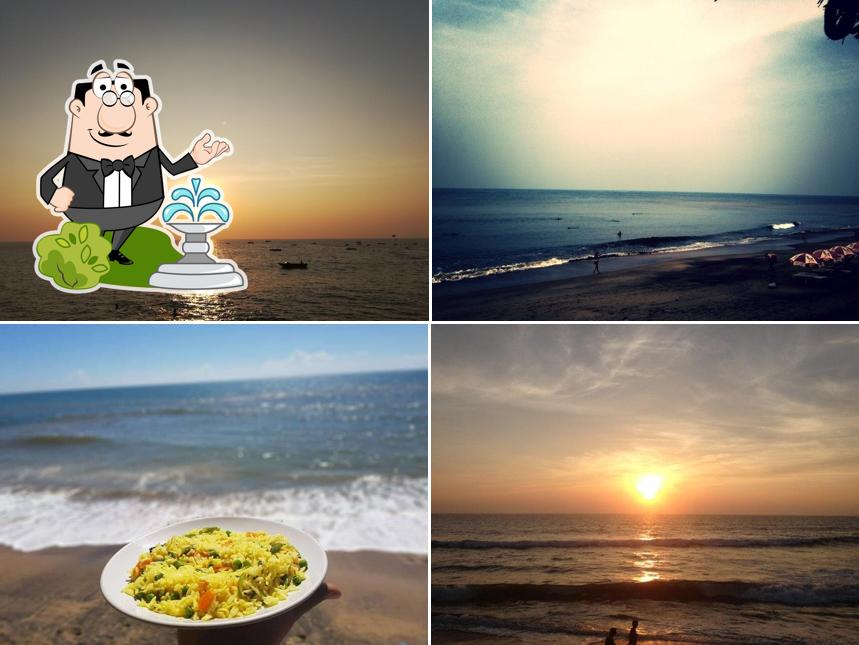 Check out how Sunset Restaurant and Hotel looks outside