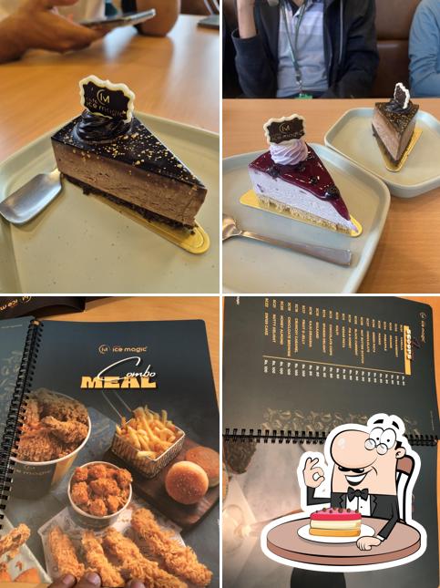 Cheesecake at Cafe Ice Magic Mehdipatnam