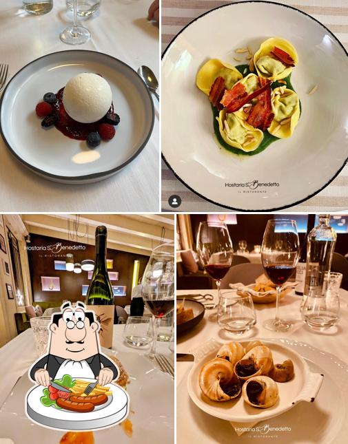 Lumache al Hostaria San Benedetto