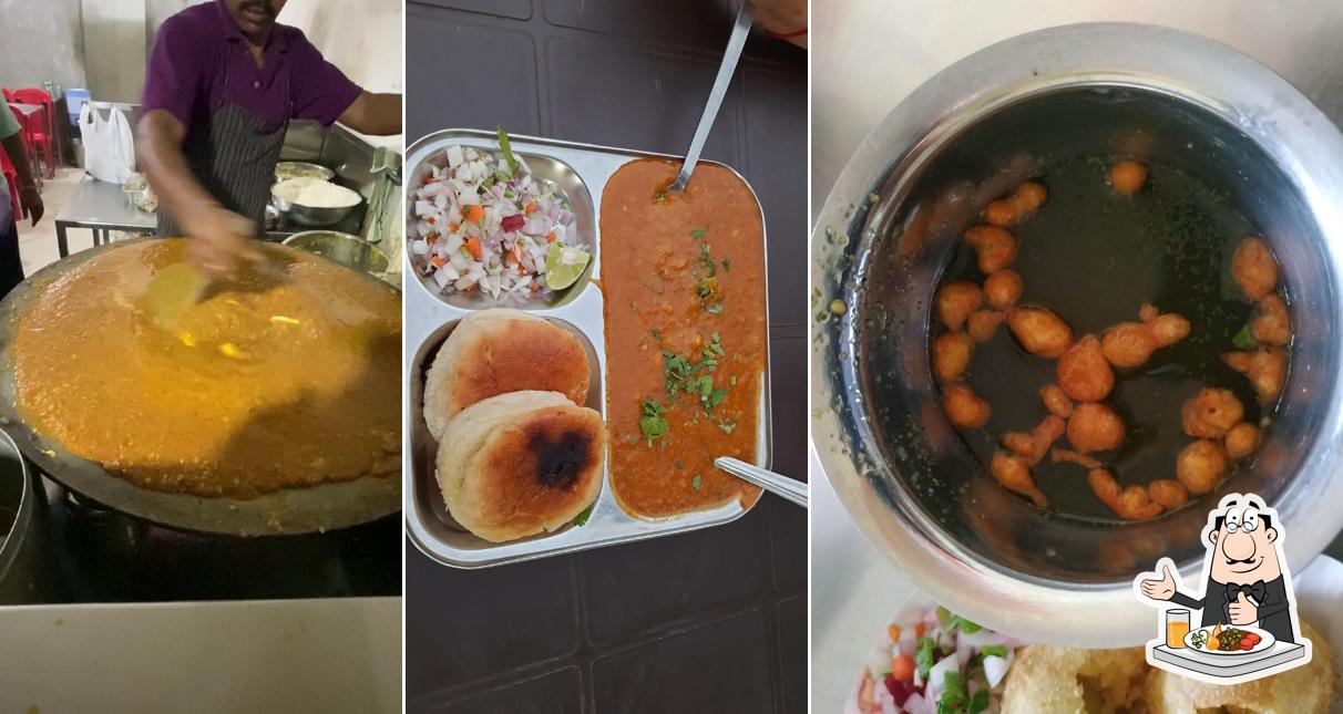 Food at Prabhu bombay Pav Bhaji