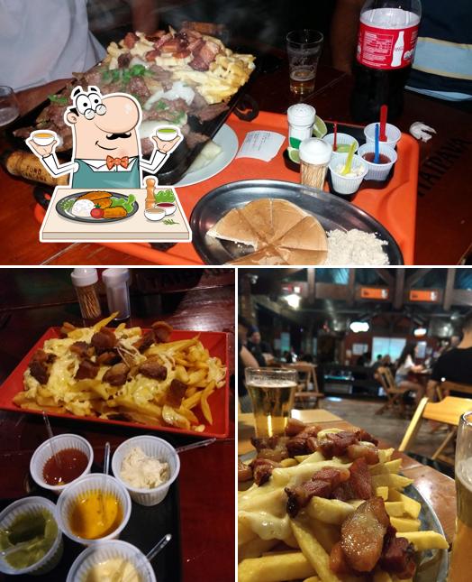 Comida em Doog's Snooker Bar