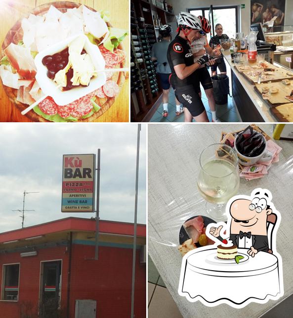 Pizzeria Kubar serve un'ampia gamma di dessert