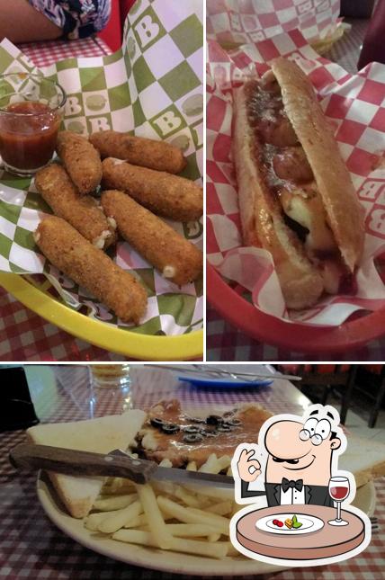 Meals at The Burger Barn Cafe