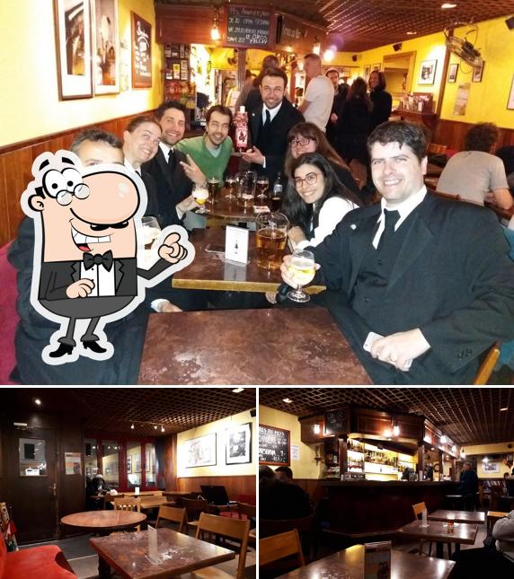 Gli interni di Bar-scène le Bout du Monde