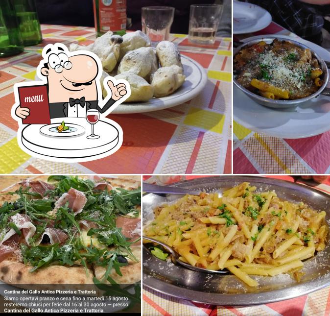 Platti al Cantina del Gallo