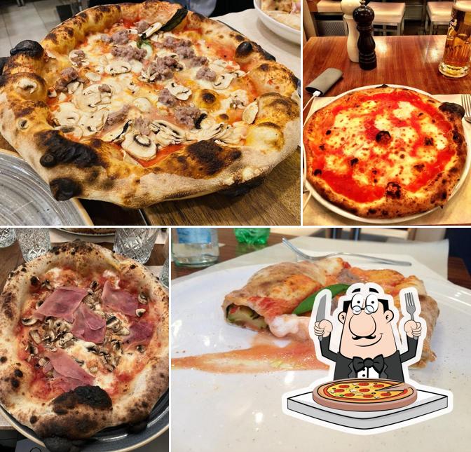 Ordina tra le molte varianti di pizza