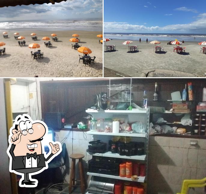 O interior do Quiosque Kanakaue