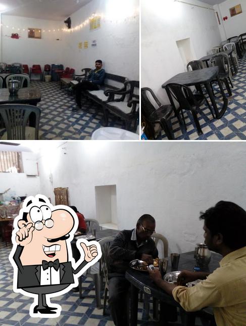 The interior of Amarjeet Punjabi Dhaba