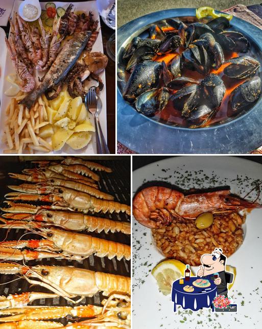 Ordina la cucina di mare a Konoba Riva Živogošće