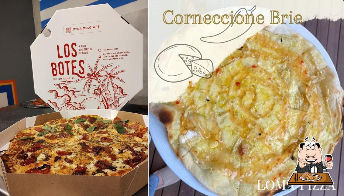 Peça pizza no Los Botes Pizza Delivery