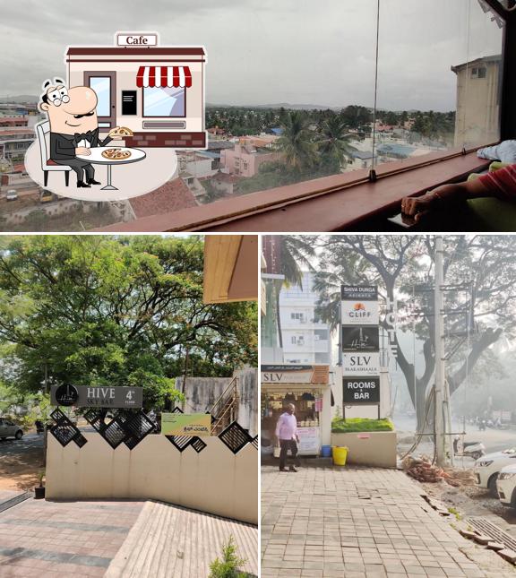 The exterior of SLV PAKASHALA-Cliff embassy