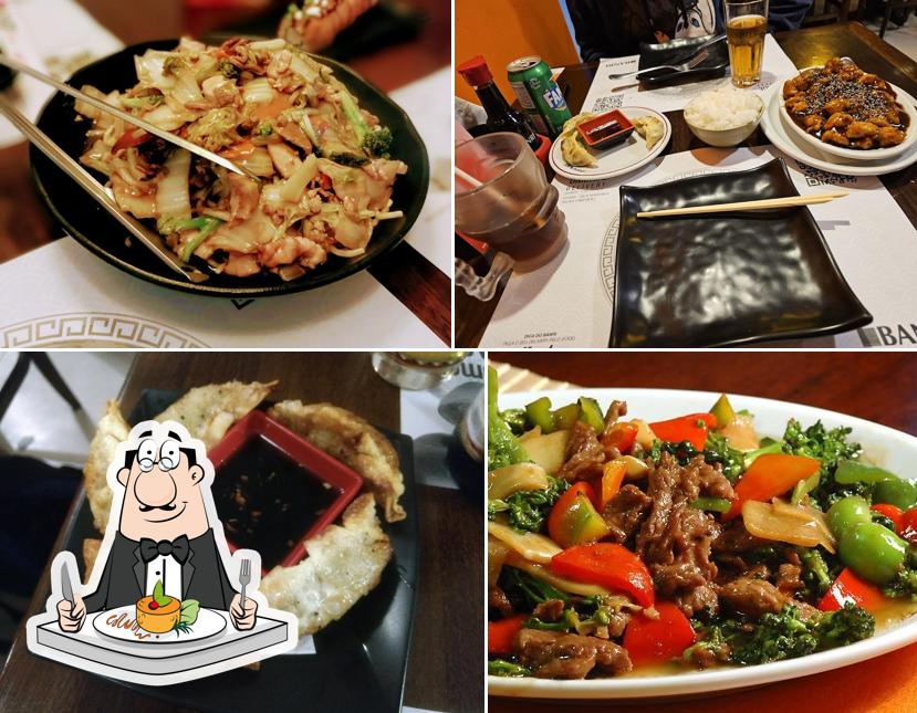 Comida em Restaurante Banri