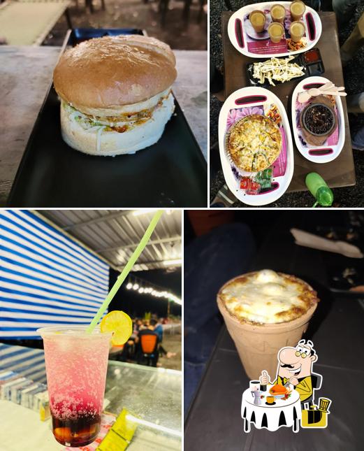 Food at The Tea Talker Cafe