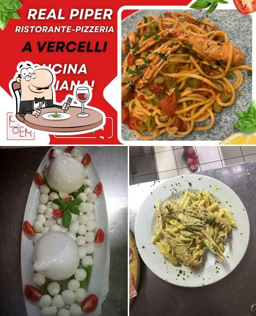 Platti al Ristorante Pizzeria Real Piper