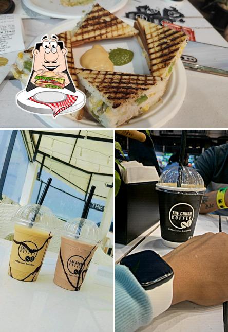 Club sandwich at The Coffee Concept Goa