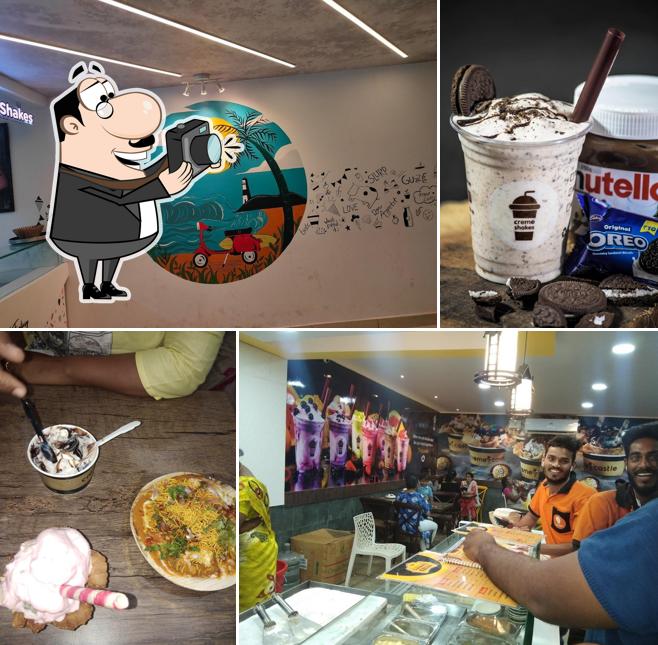 Here's an image of Creme shakes