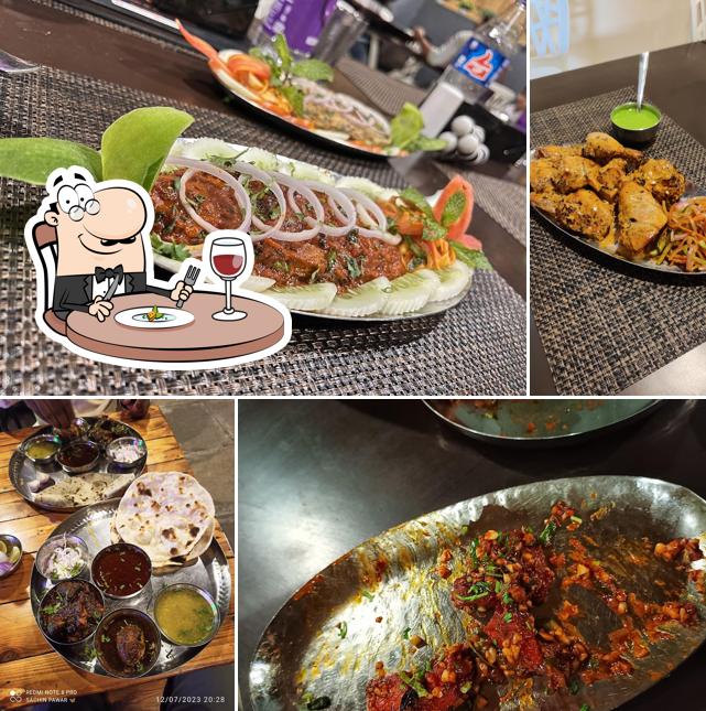 Food at Hotel Maratheshahi