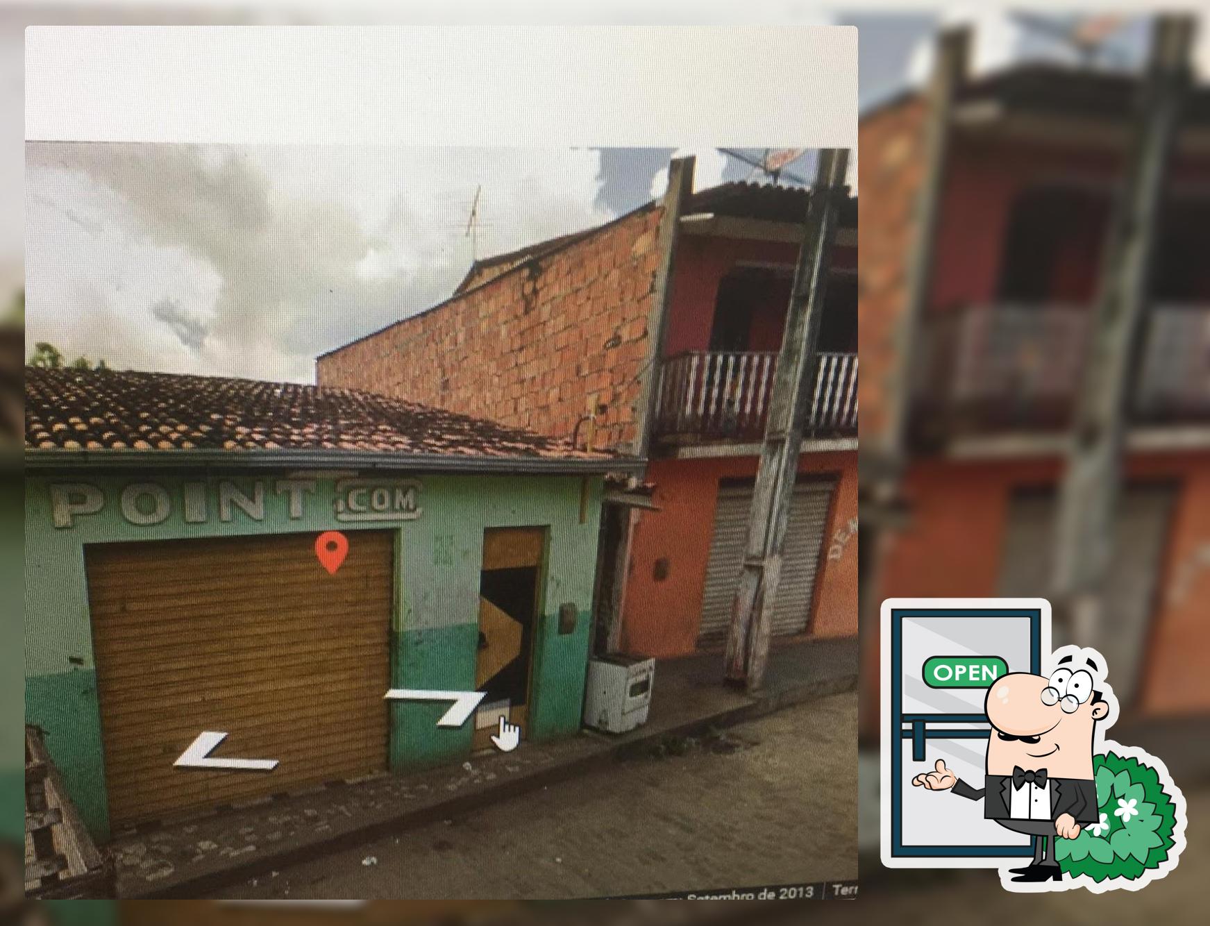 Desfrute da vista da área externa do Bar da Jane