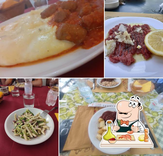 Gamberetti e grana al Bar Taverna dei sapori