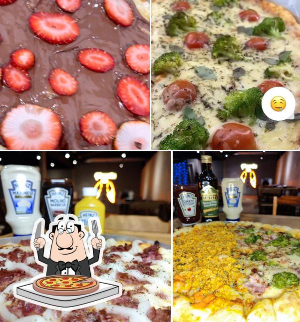 Experimente pizza no Pizzarella Pizzaria