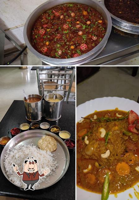 Food at Valyachans family restaurant