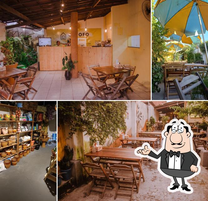 Veja imagens do interior do CAFOFO - Café com Plantas