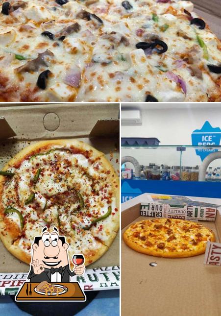 Try out different types of pizza