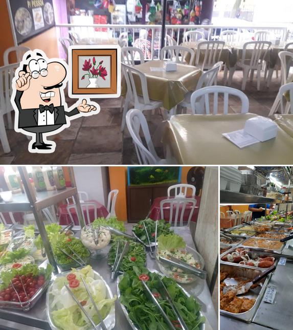 Sente em uma das mesas no Milani Restaurante - Restaurante Popular na Pitangueiras