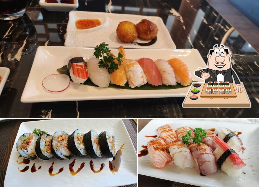 Prenditi le varie opzioni di sushi