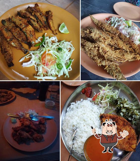Food at Reema Bar and Restaurant