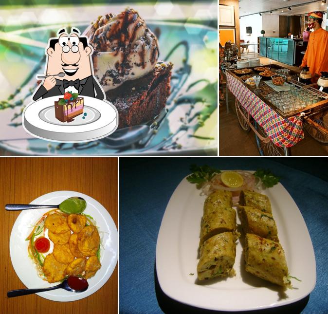 Chocolate cake at Vari Ranakpur