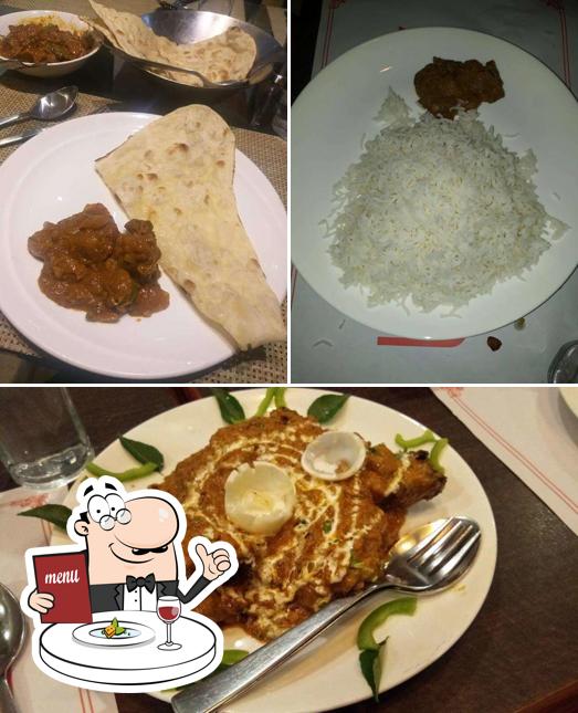 Food at Aangan Restaurant