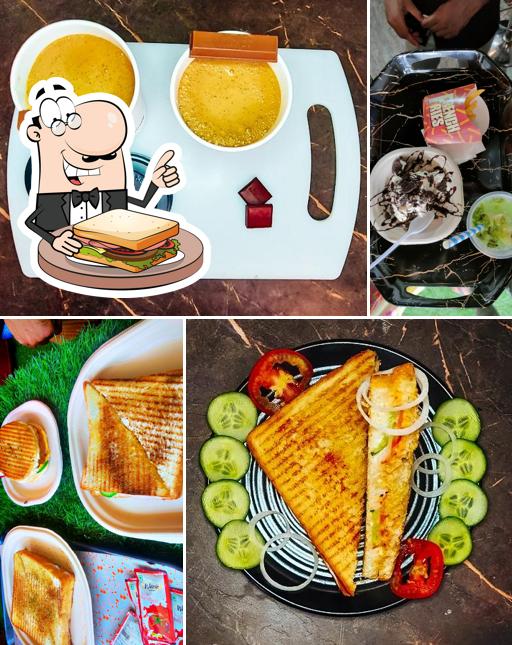 Grilled cheese sandwich at Black Mountain Cafe - Mansarovar