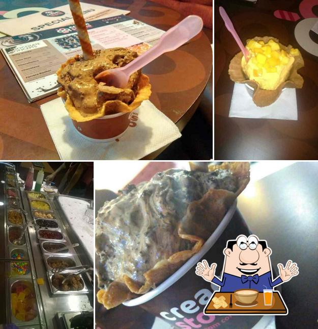 Food at Cream Stone TTK