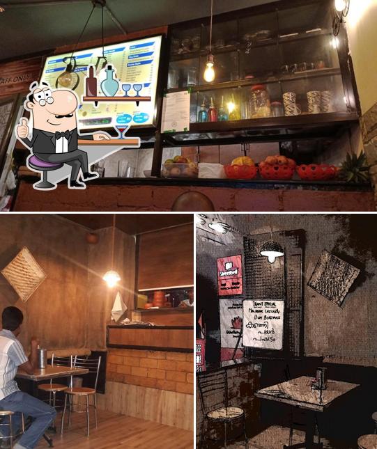 The interior of Irani Restaurant