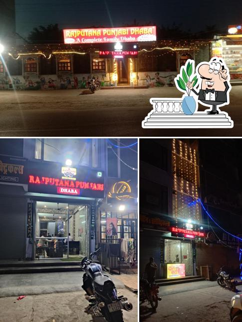 The exterior of Rajputana Punjabi Dhaba