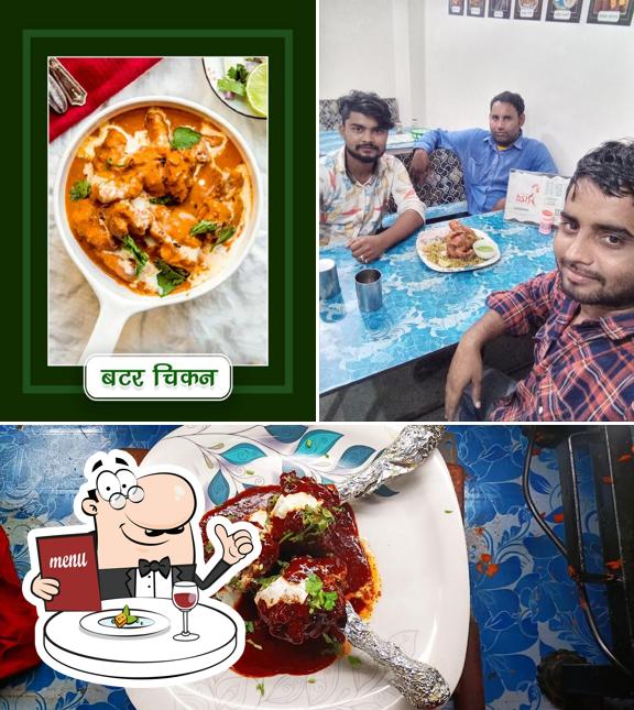 Meals at Riza restaurant veg & nonveg restaurant