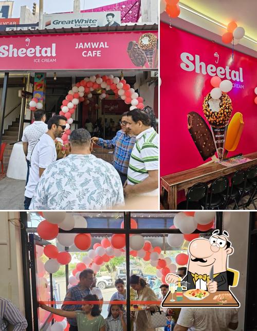 Ice cream at Sheetal Ice Cream-Jamwal Cafe