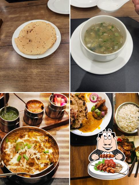 Food at City Hut Family Dhaba