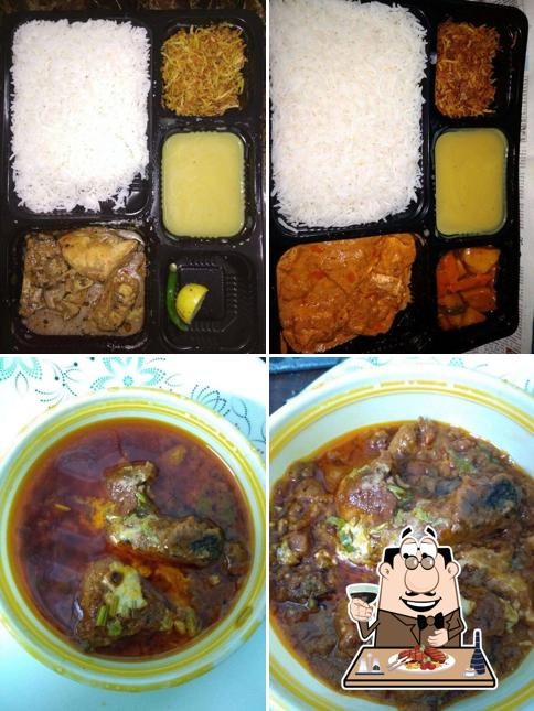 Pick meat meals from the menu