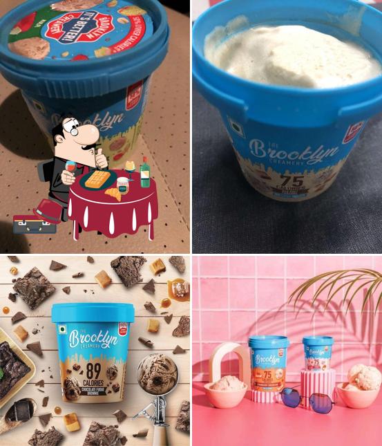 The Brooklyn Creamery - Healthy Ice Cream provides a selection of sweet dishes