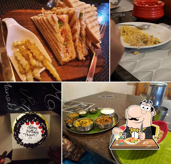 Food at Hideout - the cafe