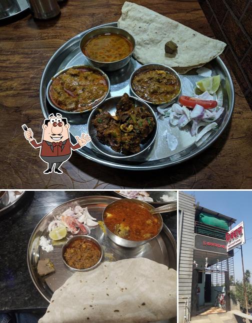 Among different things one can find food and exterior at Hotel Shivdas