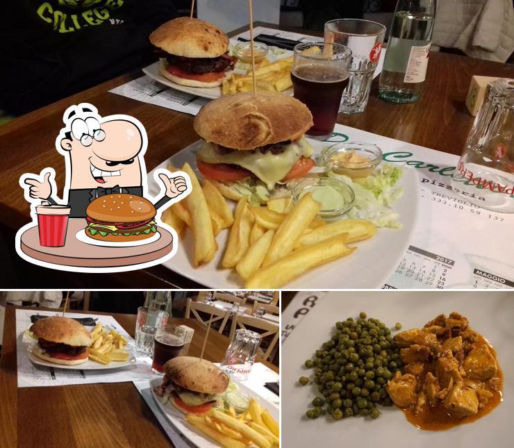 Prova un hamburger a Ristorante dal Carletto
