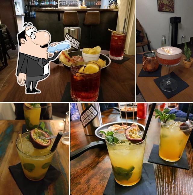 Sottofondo cocktail bar