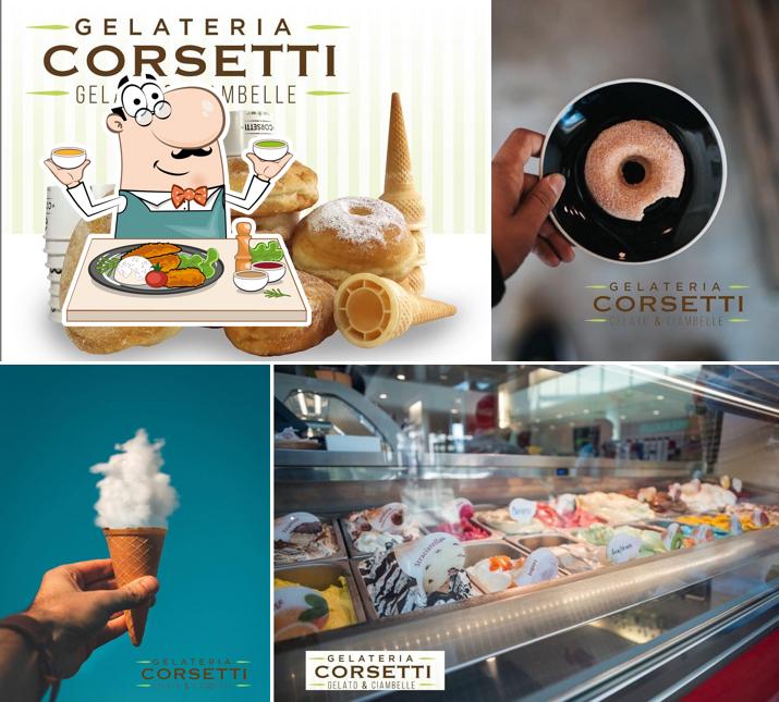 Cibo al Agrigelateria Corsetti