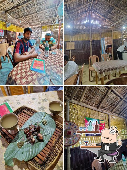 The interior of Ahom Ethnic Food (আহোম জনগোষ্ঠীৰ থলুৱা খাদ্য )